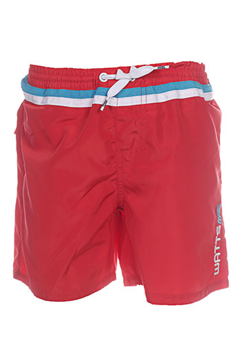 watts maillots de bain garçon de couleur rouge