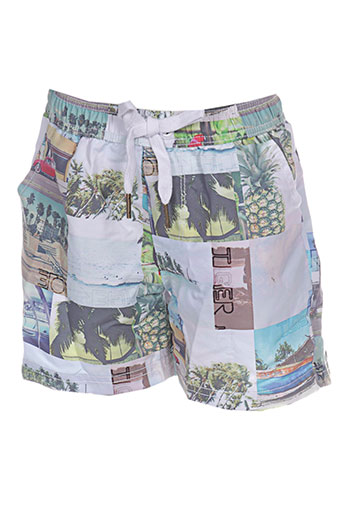 tiger joe maillots de bain garçon de couleur blanc