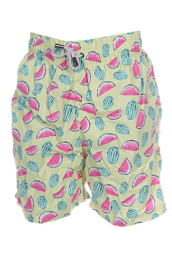 kiwi maillots de bain garçon de couleur jaune