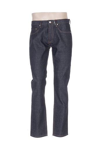 spontini jeans homme de couleur bleu