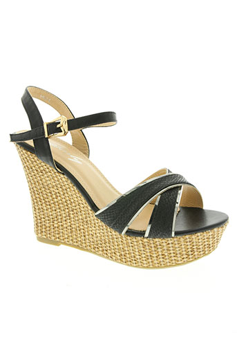 sinly shoes chaussures femme de couleur noir