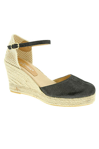 coco et abricot chaussures femme de couleur noir