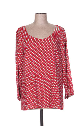 ddp chemises femme de couleur rouge