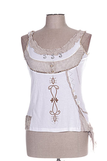 epicea t-shirts femme de couleur blanc