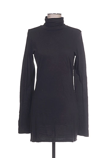 0039 italy robes femme de couleur noir