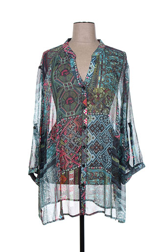 kjbrand tuniques femme de couleur vert