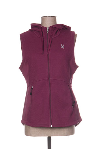 spyder vestes femme de couleur violet