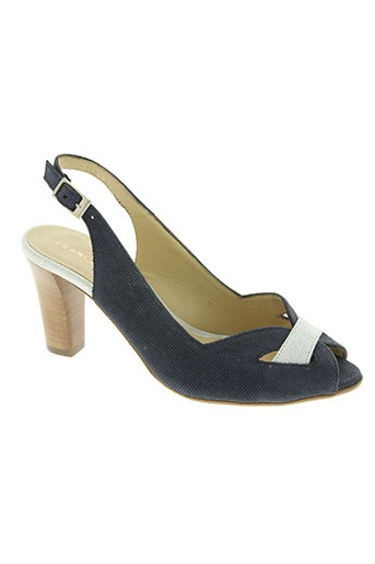 france mode chaussures femme de couleur bleu