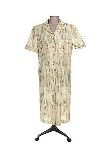 jean biolay robes femme de couleur jaune