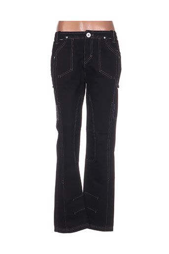 r867 jeans femme de couleur noir