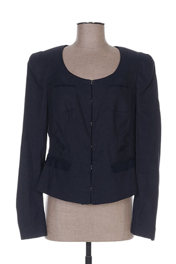 luisa cerano vestes femme de couleur bleu