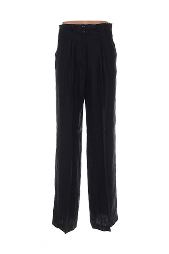 isabel de pedro pantalons femme de couleur noir