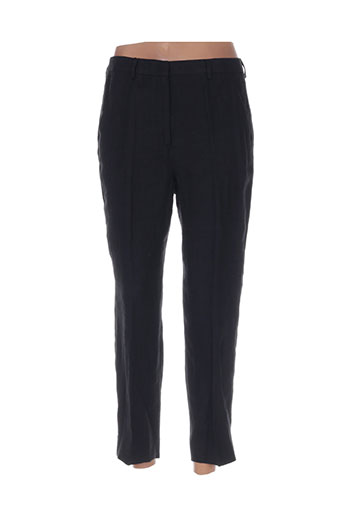 maxmara pantalons femme de couleur noir