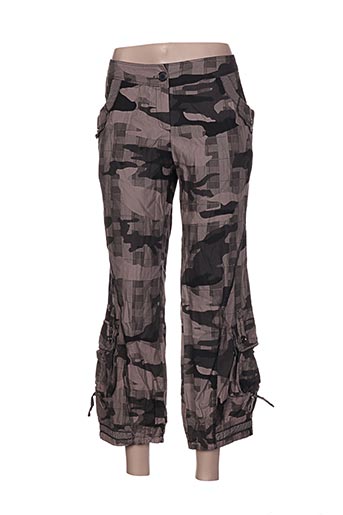l33 pantacourts femme de couleur beige