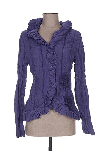 l33 vestes femme de couleur violet