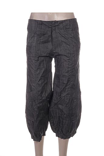 l33 pantacourts femme de couleur gris