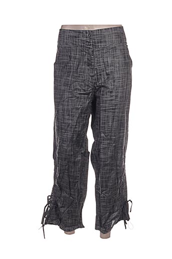 l33 pantacourts femme de couleur gris