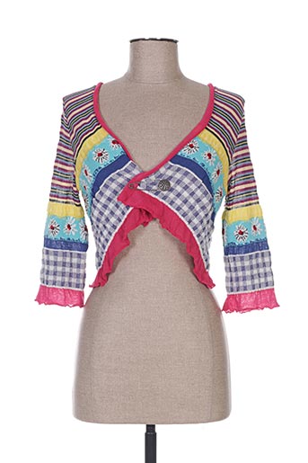 olivier philips gilets femme de couleur rose