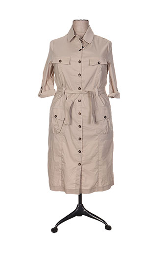 quattro robes femme de couleur beige