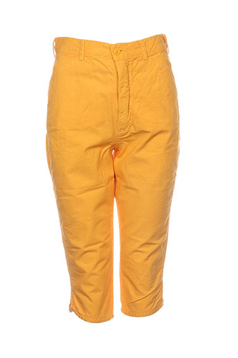 goldie pantacourts femme de couleur jaune
