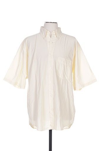 a cause des garçons chemises homme de couleur jaune