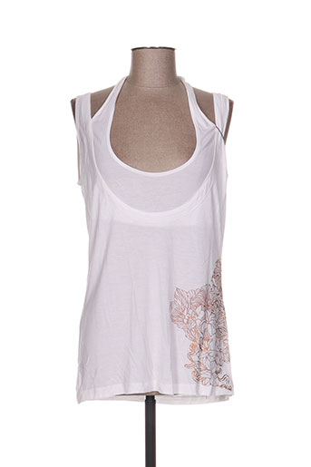 double one peace chemises femme de couleur blanc