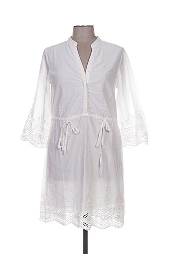 vila robes femme de couleur blanc