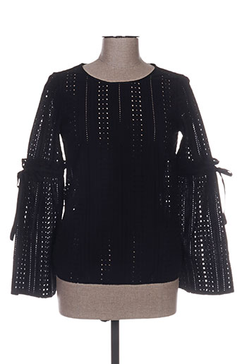 vila chemises femme de couleur noir