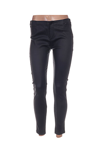 fracomina pantalons femme de couleur noir