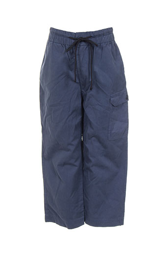 blanc bleu pantalons garçon de couleur bleu