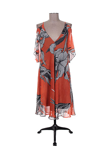 la fee maraboutee robes femme de couleur orange