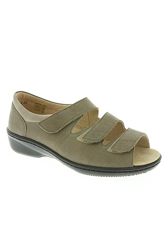 goldkrone chaussures femme de couleur marron