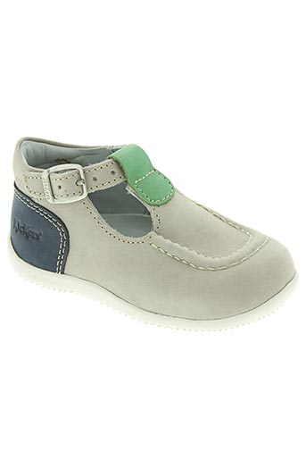 kickers chaussures garçon de couleur gris