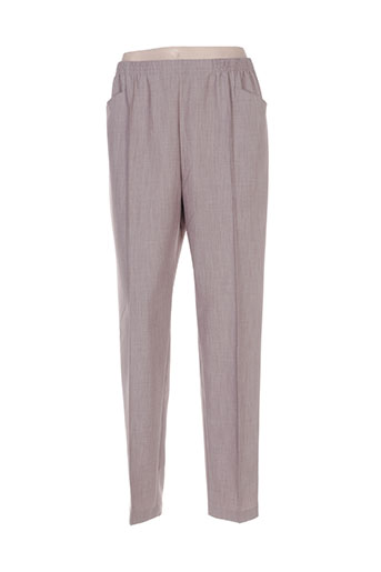 griffon pantalons femme de couleur beige
