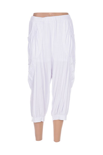 pomme rouge pantacourts femme de couleur blanc