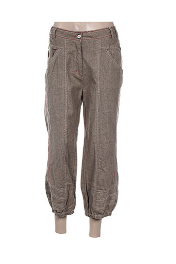 hep pantacourts femme de couleur beige