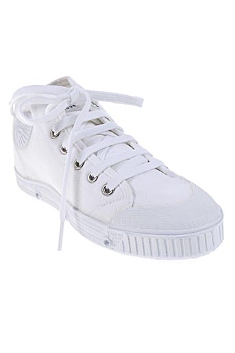 spring court chaussures enfant de couleur blanc