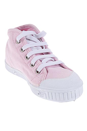 spring court chaussures enfant de couleur rose