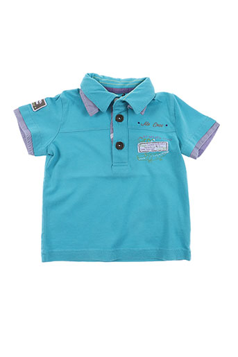 jean bourget t-shirts garçon de couleur bleu