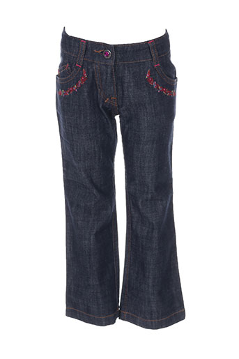 kenzo jeans fille de couleur bleu