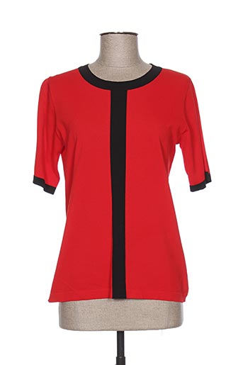 griffon pulls femme de couleur rouge