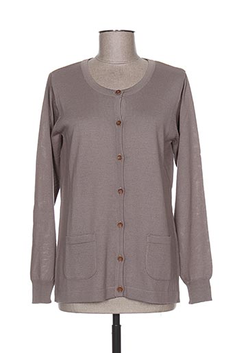 griffon gilets femme de couleur gris