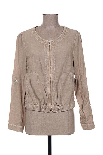 c'est beau la vie vestes femme de couleur beige