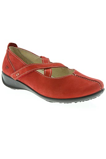 rohde chaussures femme de couleur rouge