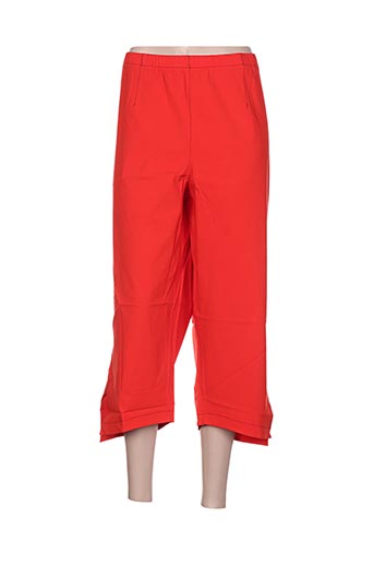 chalou pantacourts femme de couleur orange