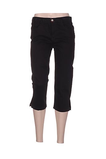 votre nom pantacourts femme de couleur noir