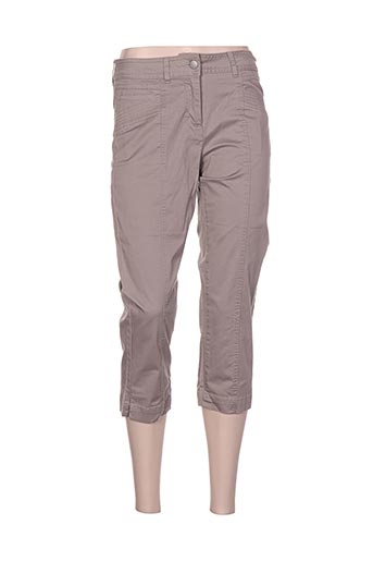 brandtex pantacourts femme de couleur gris