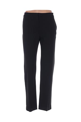 maxmara pantalons femme de couleur noir