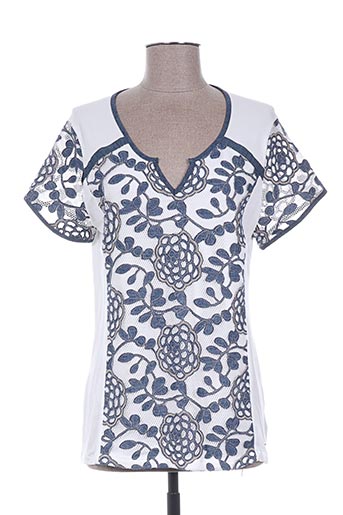 felino t-shirts femme de couleur bleu