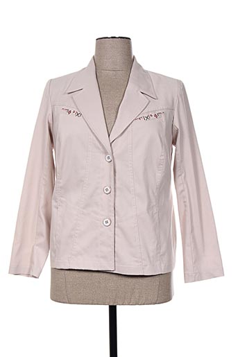 telmail vestes femme de couleur beige
